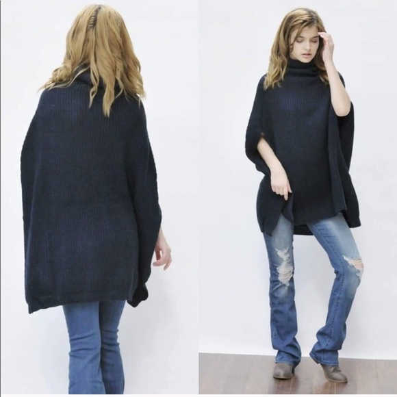 Poncho Sweater - Picture 3 of 3